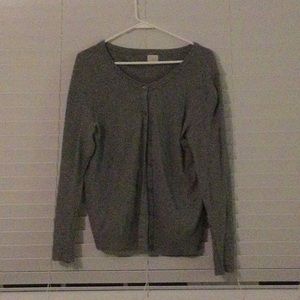Thin-knit, textured cardigan